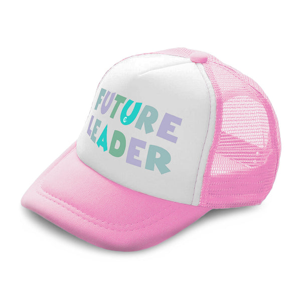 Kids Trucker Hats Future Leader Boys Hats & Girls Hats Baseball Cap Cotton - Cute Rascals