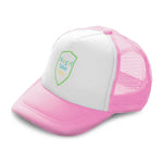 Kids Trucker Hats This Girls Takes Risks Boys Hats & Girls Hats Cotton - Cute Rascals