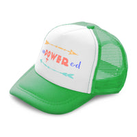 Kids Trucker Hats Empowered Arrow Positive Boys Hats & Girls Hats Cotton - Cute Rascals