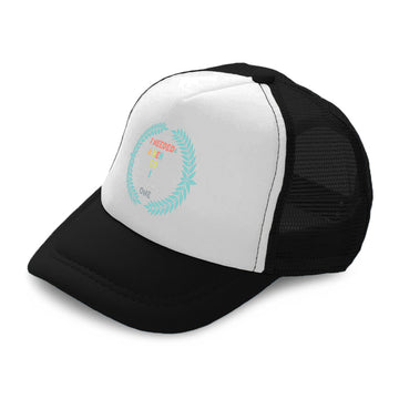 Kids Trucker Hats I Needed A Hero So I Became 1 Boys Hats & Girls Hats Cotton