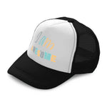 Kids Trucker Hats I Am Awesome Boys Hats & Girls Hats Baseball Cap Cotton - Cute Rascals