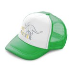 Kids Trucker Hats Big Brother Dinosaur Boys Hats & Girls Hats Cotton - Cute Rascals