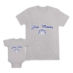 Mom and Baby Matching Outfits Best Friend Heart Bow Mom Cotton