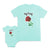 Mom and Baby Matching Outfits Mom Mini Rose Flower Cotton