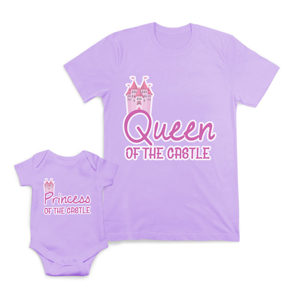 Mom and Baby Matching Outfits Queen Princess of The Castle Palace Love Girl