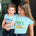 Mommy's Little Devil Horn Arrow Sons Little Angel Wings