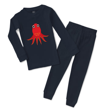 Baby & Toddler Pajamas Octopus with Eyes Animals Ocean Sea Life Cotton