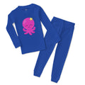 Baby & Toddler Pajamas Dark Pink Octopus Ocean Sea Life Sleeper Pajamas Set