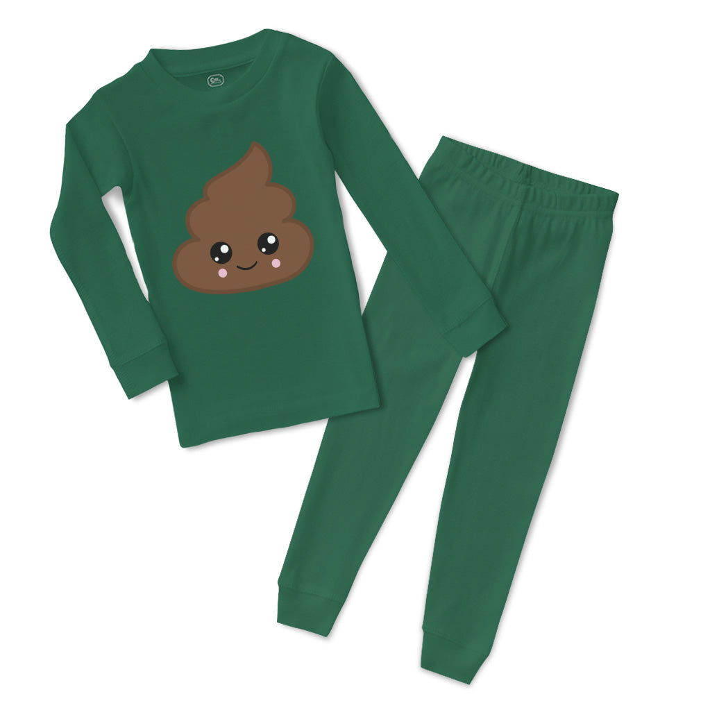 Poop emoji pajamas boy sale