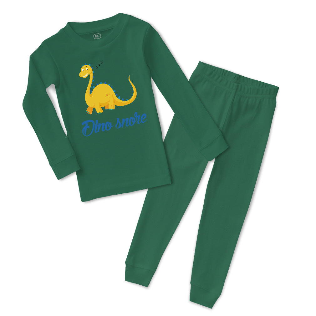 Dino 2025 snore pajamas