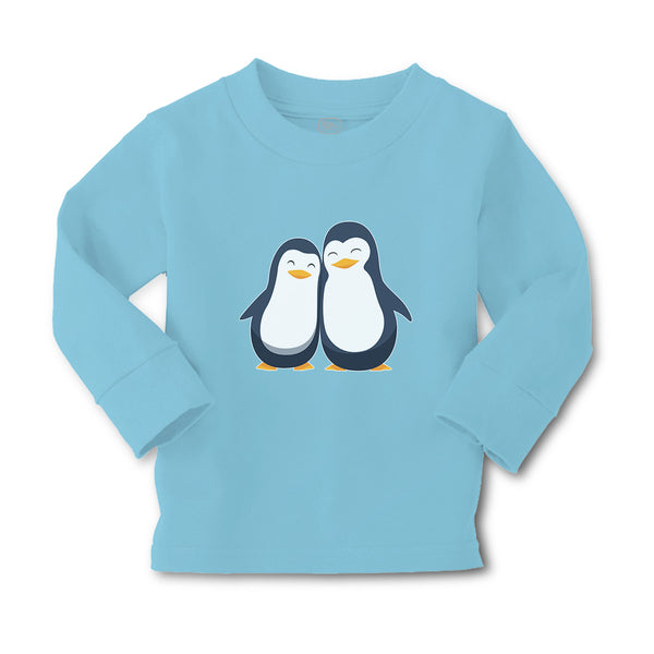 Baby Clothes Aquatic Twin Penguins Flightless Birds Boy & Girl Clothes Cotton - Cute Rascals
