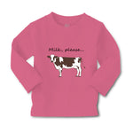 Baby Clothes Milk Please Cow Farm Boy & Girl Clothes Cotton - Cute Rascals