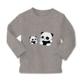 Baby Clothes Panda Cute Baby Love Funny Humor Boy & Girl Clothes Cotton