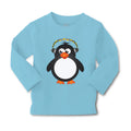 Baby Clothes Penguin Headphone Ocean Sea Life Boy & Girl Clothes Cotton