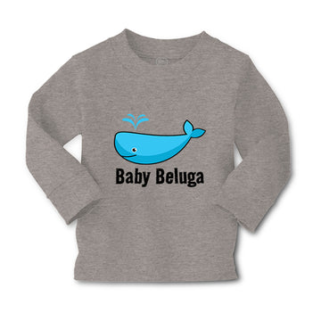 Baby Clothes Baby Beluga Blue Whale Ocean Sea Life Boy & Girl Clothes Cotton