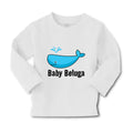 Baby Clothes Baby Beluga Blue Whale Ocean Sea Life Boy & Girl Clothes Cotton