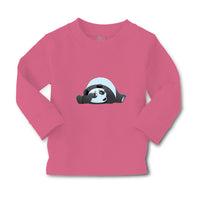 Baby Clothes Bear Panda Hiding Animals Funny Humor Boy & Girl Clothes Cotton - Cute Rascals