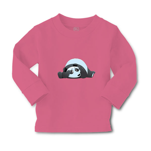 Baby Clothes Bear Panda Hiding Animals Funny Humor Boy & Girl Clothes Cotton - Cute Rascals