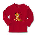 Baby Clothes Tiger Playing with Ball Safari Boy & Girl Clothes Cotton