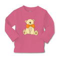 Baby Clothes Teddy Bear with Bow Boy & Girl Clothes Cotton