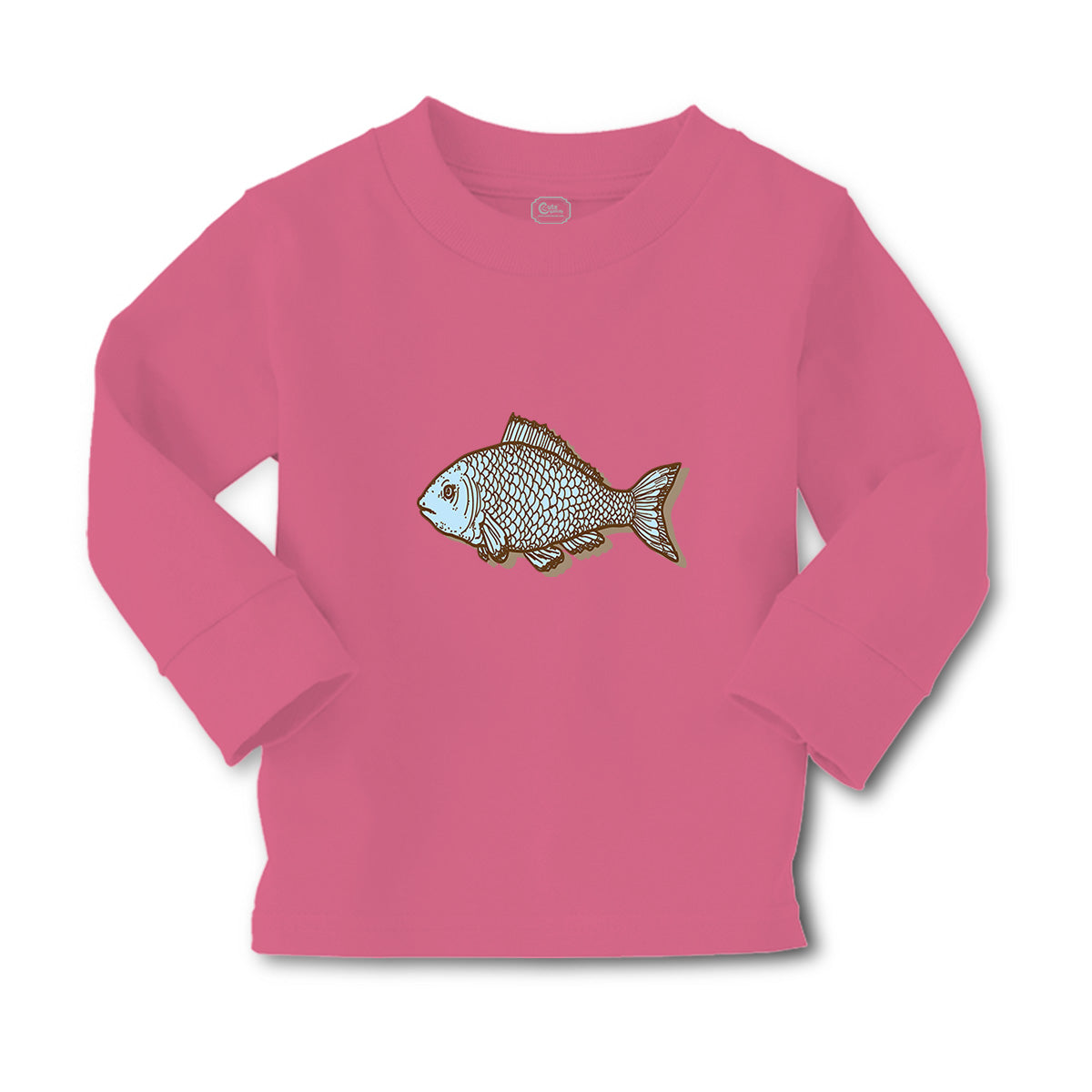 Cute Rascals® Baby Clothes Fish Blue Dry Animals Ocean Sea Life