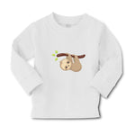 Baby Clothes Sloth Hangs Tree Safari Boy & Girl Clothes Cotton - Cute Rascals