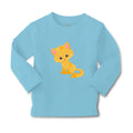 Baby Clothes Red Kitten Cat Lover Kitty Boy & Girl Clothes Cotton