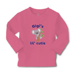 Baby Clothes Gigi's Lil' Cutie Koala Bear Animal Sitting Wood Branch Cotton - Cute Rascals