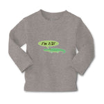 Baby Clothes Green Animated Crocodile I'M 1 2! Age Boy & Girl Clothes Cotton - Cute Rascals