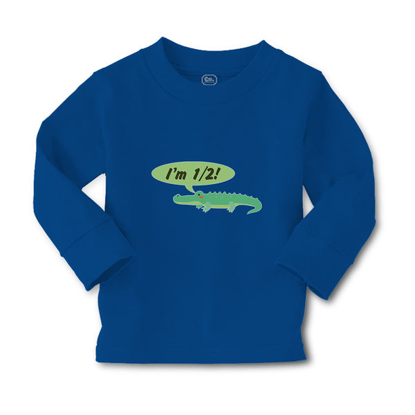 Baby Clothes Green Animated Crocodile I'M 1 2! Age Boy & Girl Clothes Cotton - Cute Rascals