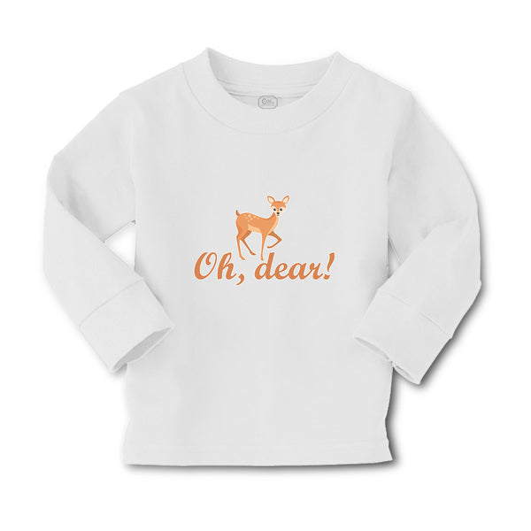 Baby Clothes Oh, Dear! Cute Spotted Fallow Female Deer Wild Animal Cotton - Cute Rascals