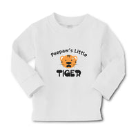 Baby Clothes Peepaw's Little Cute Tiger Head with Whisker Boy & Girl Clothes - Cute Rascals