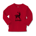 Baby Clothes You Are So Deerly Loved Silhouette Deer Side View Mammal Cotton
