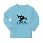Baby Clothes Born to Motocross Sport Sports Motocross Boy & Girl Clothes Cotton - Cute Rascals