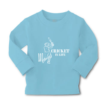 Baby Clothes Cricket Is Life Sport Boy & Girl Clothes Cotton