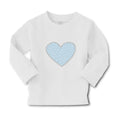 Baby Clothes Blue Heart Boy & Girl Clothes Cotton