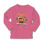 Baby Clothes School Kids Riding A School Bus Boy & Girl Clothes Cotton - Cute Rascals