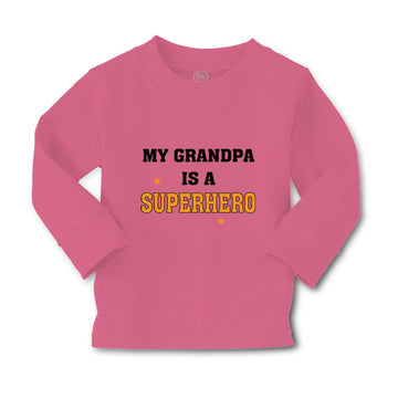 Baby Clothes My Grandpa Is A Superhero Boy & Girl Clothes Cotton