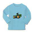 Baby Clothes Tractor Agricultural with Large Wheels Boy & Girl Clothes Cotton