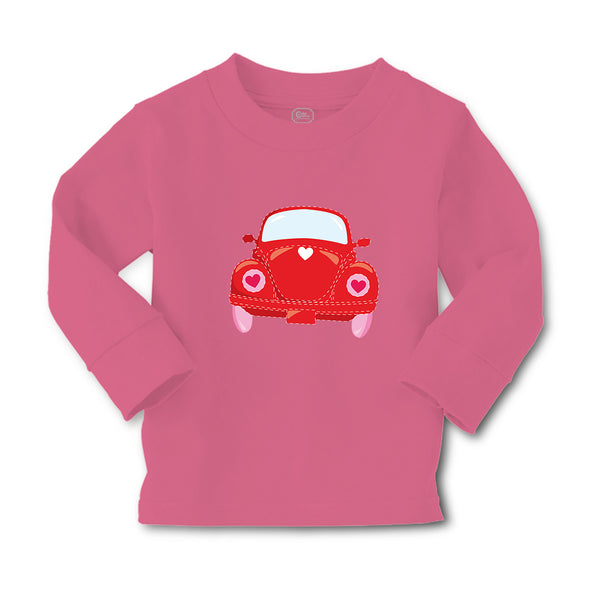 Baby Clothes Valentine Transport Red Car Auto Transportation Boy & Girl Clothes - Cute Rascals