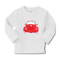 Baby Clothes Valentine Transport Red Car Auto Transportation Boy & Girl Clothes - Cute Rascals