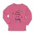 Baby Clothes Flowers Happy Birthday to Daddy Father Dad Boy & Girl Clothes