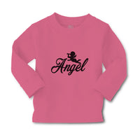 Baby Clothes Silhouette of Flying Angel with Trumpet Boy & Girl Clothes Cotton - Cute Rascals