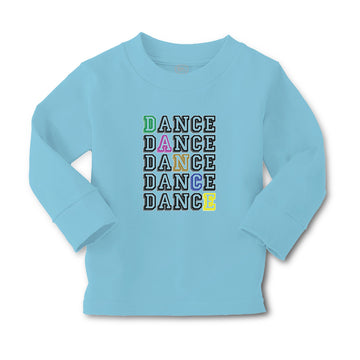 Baby Clothes Dance Typography Word Boy & Girl Clothes Cotton