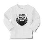 Baby Clothes Coming Soon Hair and Beard, Hipster Character Boy & Girl Clothes - Cute Rascals