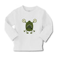 Baby Clothes Monster Open Mouth Cartoon Character Boy & Girl Clothes Cotton