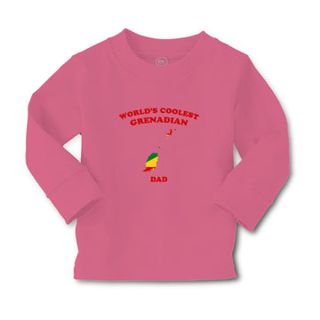 Baby Clothes Worlds Coolest Grenadian Dad Countries Boy & Girl Clothes Cotton