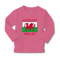 Baby Clothes Coolest Welsh Countries Boy & Girl Clothes Cotton