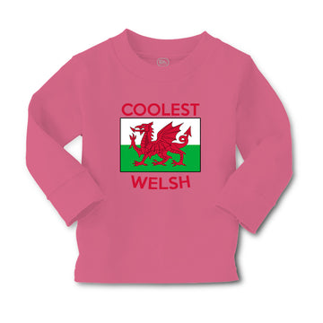 Baby Clothes Coolest Welsh Countries Boy & Girl Clothes Cotton