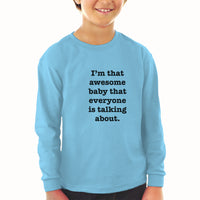 Baby Clothes I'M That Awesome Baby That Everyone Is Talking About. Cotton - Cute Rascals